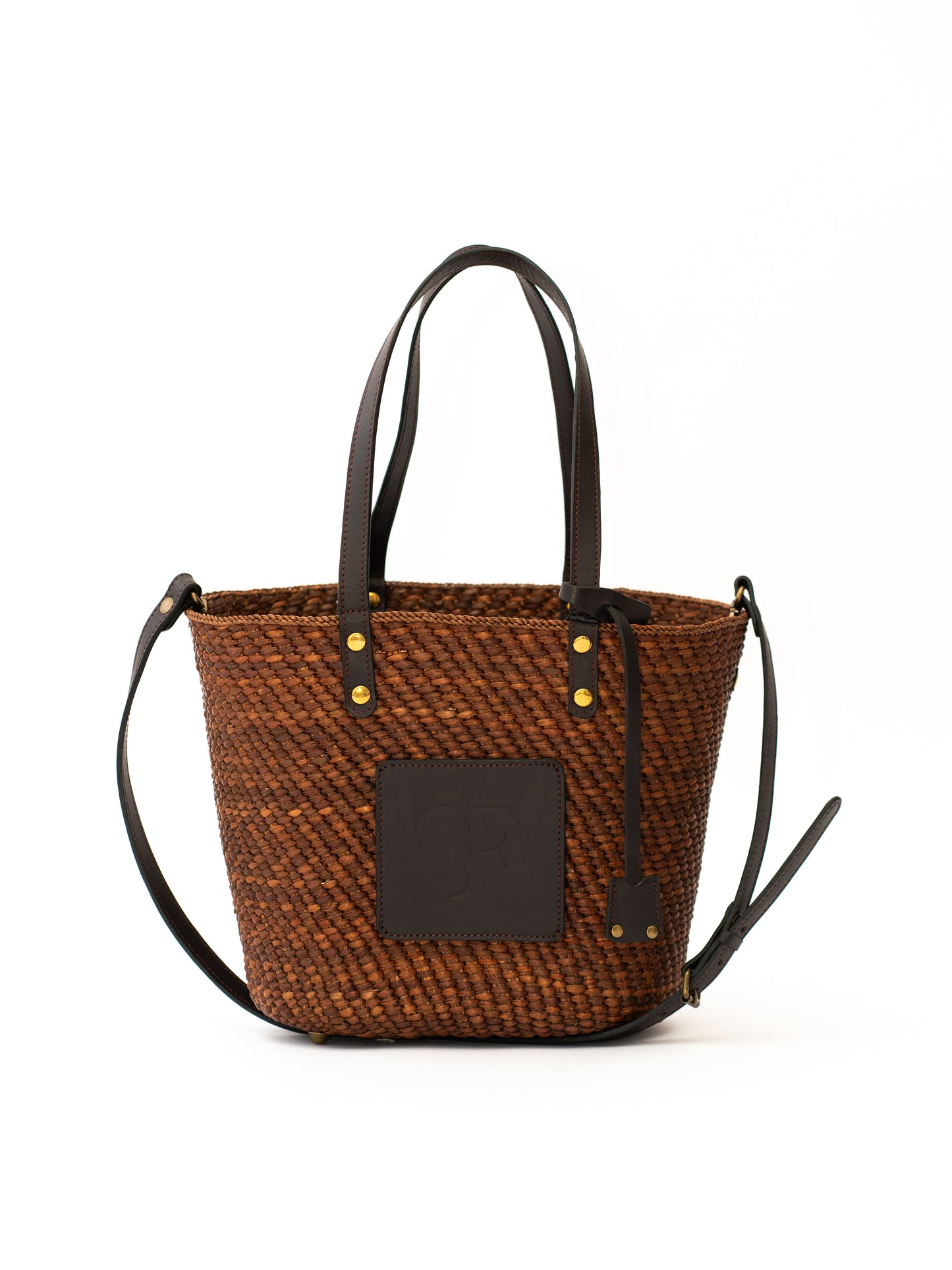 LINGILA BEACH TOTE - COFFEE BEAN