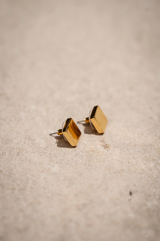 LULU SQUARE STUDS