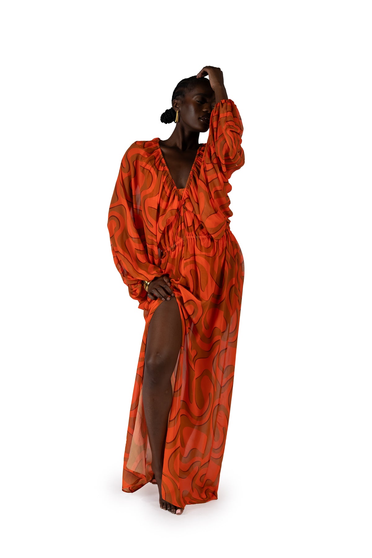 MAWIMBI COVER-UP DRESS
