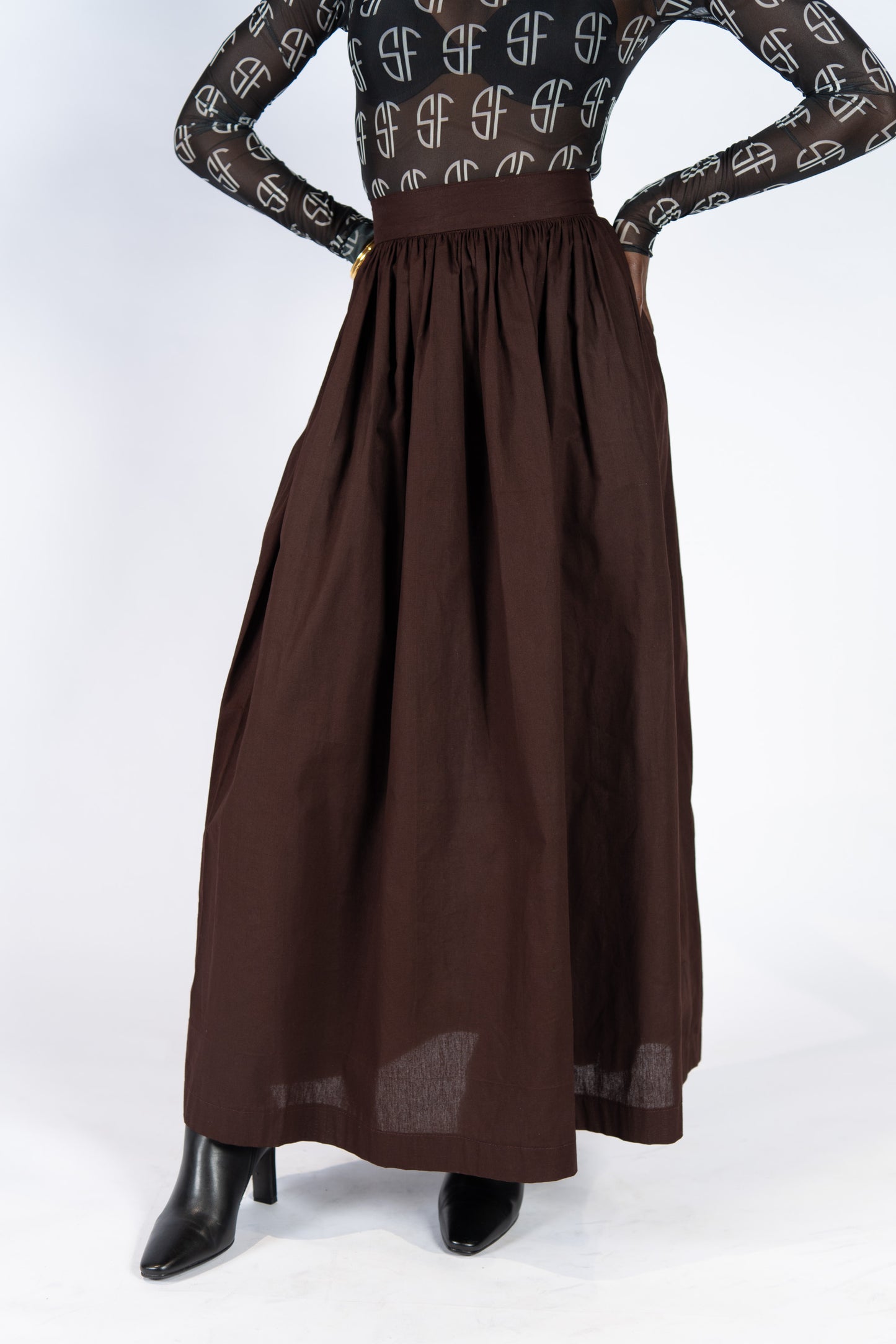 RADI POPLIN SKIRT